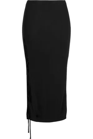 FLEUR DU MAL Lace-up skirt