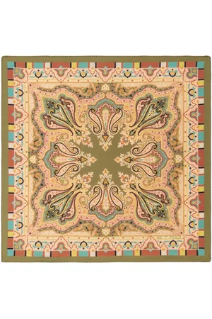 Etro Paisley-print silk pocket square