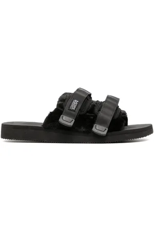 SUICOKE Moto logo-patch slides