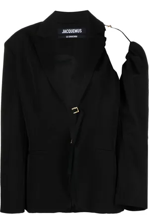 Jacquemus Galliga cut-out virgin wool blazer