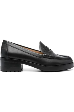 Ralph Lauren Wren 40mm almond-toe loafers
