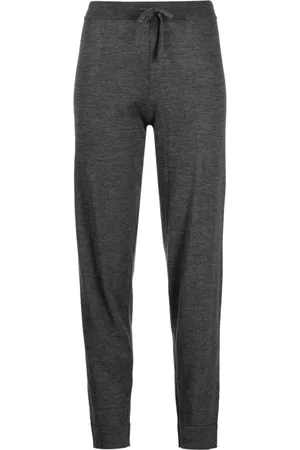 Cashmere In Love Fine-knit drawstring-waist trousers