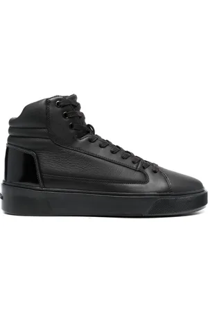 Calvin Klein Lace-up leather sneakers