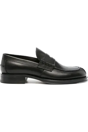 Lanvin Penny-slot leather loafers