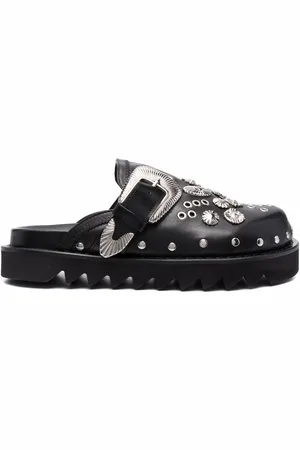 TOGA PULLA Sabot metal mules