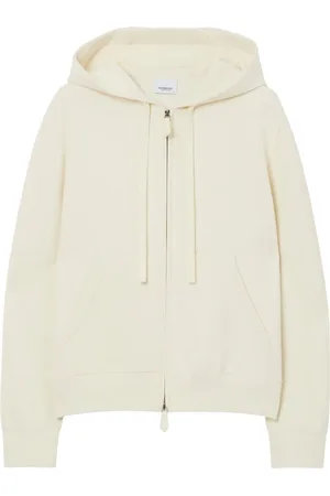Burberry Zip-up drawstring hoodie