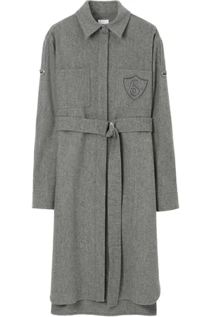 Burberry Logo-embroidered shirt dress