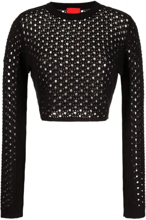 Cashmere In Love Ria crochet-knit jumper