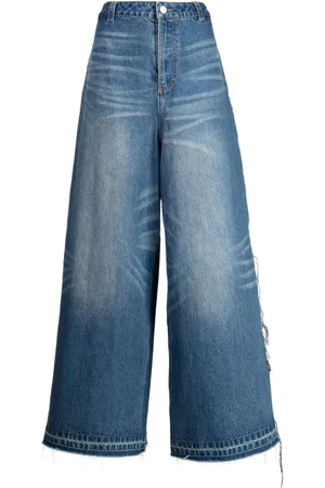 Ground Zero High-waisted wide-leg jeans