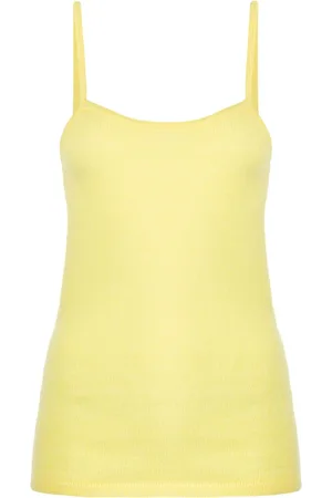 Cashmere In Love Amaya fine-knit tank top