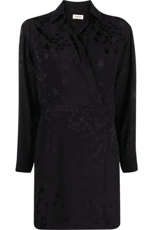 Zadig & Voltaire Star silk-jacquard minidress