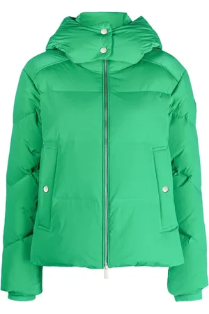 Woolrich Detachable-hood padded jacket