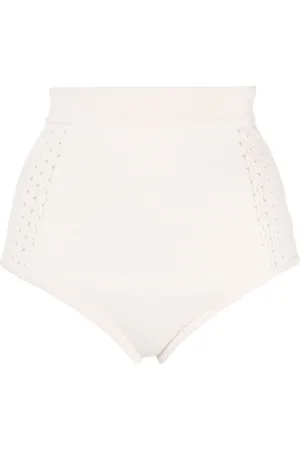 Cashmere In Love Kira crochet-knit shorts