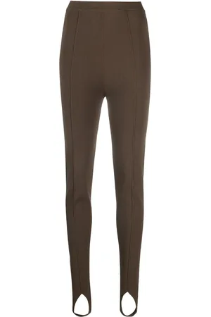 Nanushka Stirrup-cuffs high-waisted leggings