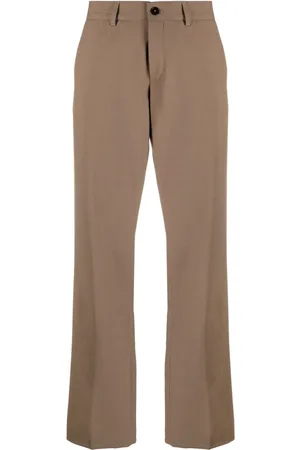 Closed Straight-leg mid-rise trousers