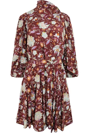 ULLA JOHNSON Lula floral-print minidress