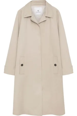 ANINE BING Randy cotton trench coat