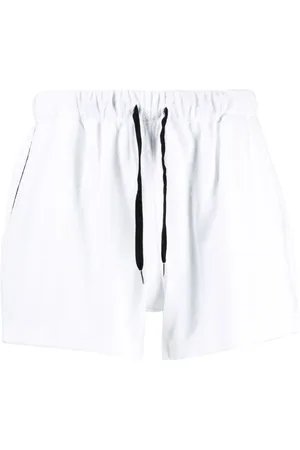 BLUE SKY INN Textured-finish deck shorts