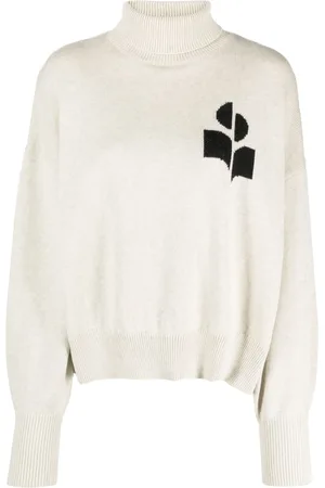 Marant Etoile Nash logo-intarsia sweater