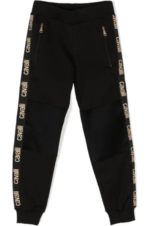 Roberto Cavalli Logo-stripe track pants