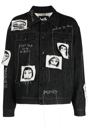 HACULLA Sick Of It All embroidered denim jacket