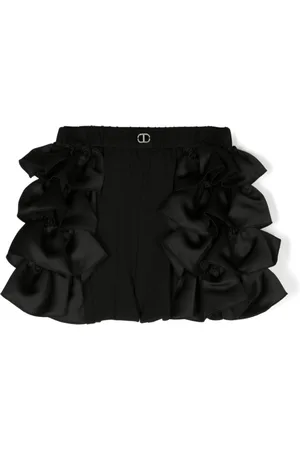Twin-Set Ruffle-detail mini shorts