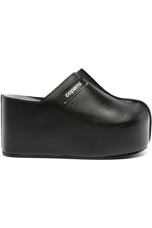 COPERNI 100mm platform wedge clogs