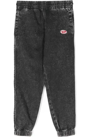 Diesel Logo-patch joggjeans