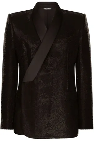 Dolce & Gabbana Single-breasted sequin blazer