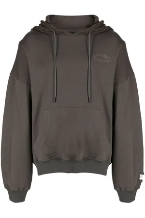 MOSTLY HEARD RARELY SEEN Cable-knit cotton hoodie