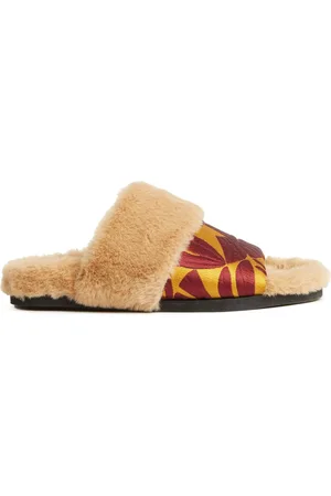 La DoubleJ Winter jacquard slides