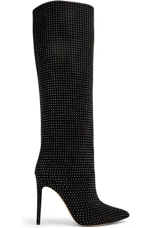PARIS TEXAS Holly 105mm crystal-embellished boots