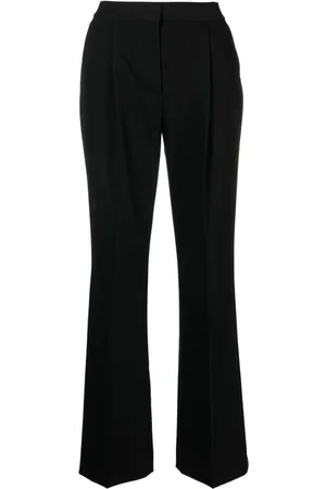 Karl Lagerfeld Pleated-edge tailored trousers