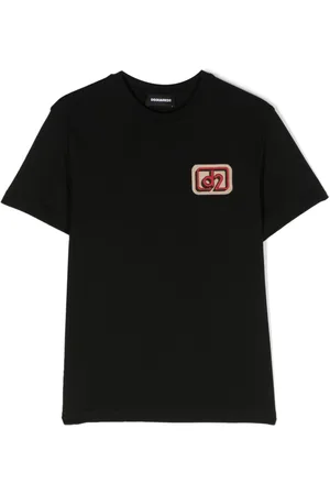 Dsquared2 Logo-patch cotton T-shirt