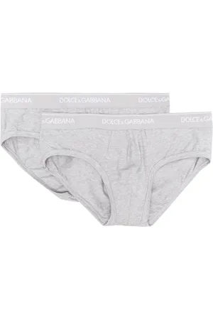 Dolce & Gabbana Logo-waistband cotton briefs (pack of two)