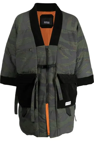 MOSTLY HEARD RARELY SEEN Camouflage-print cotton padded jacket