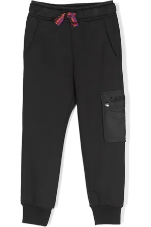 Lanvin Zip-pocket drawstring trousers