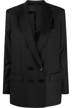 Isabel Marant Manelle virgin wool double-breasted blazer