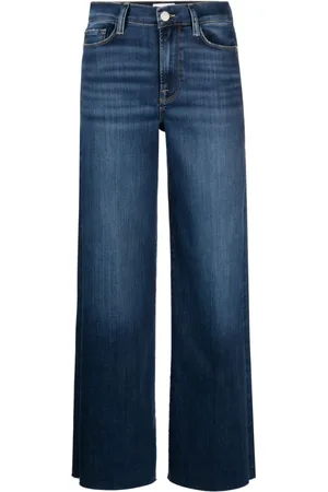 Frame Mid-rise straight-leg jeans