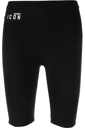 Dsquared2 Icon cut-out cotton shorts