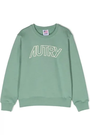 Autry Logo-print cotton jumper