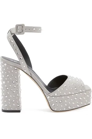 Giuseppe Zanotti New Betty Sparkle 120mm platform sandals