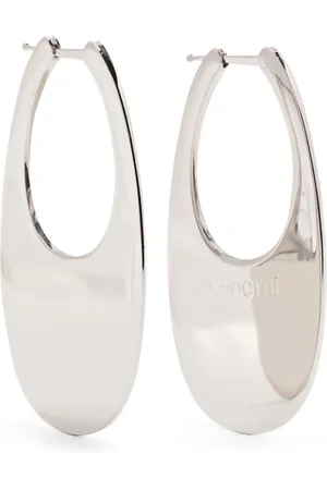 COPERNI Large Swipe logo-debossed earrings