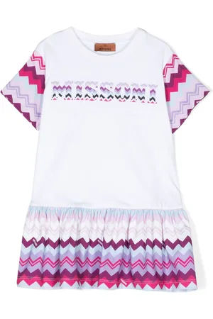Missoni Signature zigzag-print cotton dress