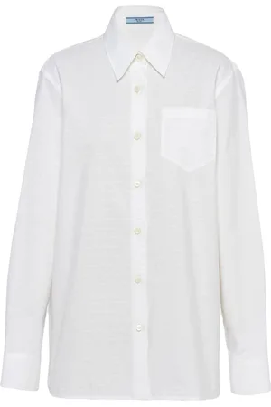 Prada Jacquard poplin shirt