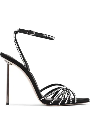 LE SILLA Bella Duchess crystal-embellished sandals