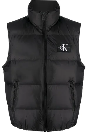 Calvin Klein Logo-patch padded gilet