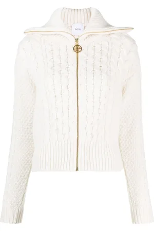 Patou Zip-fastening knitted jumper