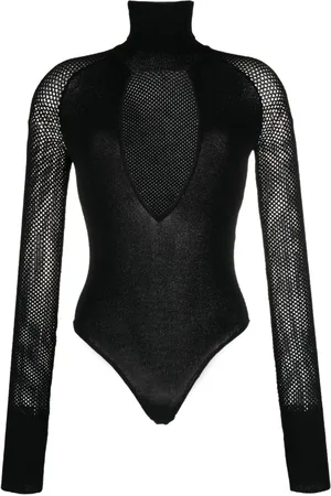 ALESSANDRO VIGILANTE Roll-neck cut-out body