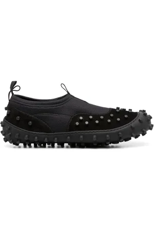 SUNNEI Stud-embellished leather sneakers